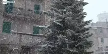 La nevicata a Capranica Prenestina