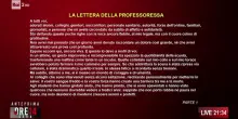 Ore 14, la lettera della professoressa accoltellata: "Questa ferita sia un ponte non un muro"