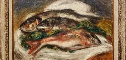 Rubato il quadro "Les poissons" di Renoir alla Fondazione Magnani Rocca