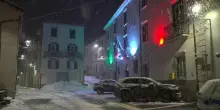 Ondata di gelo in Appennino, i primi fiocchi di neve a Capracotta