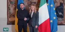 Zelensky a Roma, Meloni ribadisce il sostegno a Kiev
