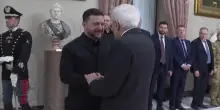 Mattarella riceve Zelensky: "L'Italia al fianco dell'Ucraina per la legalit&agrave; internazionale"