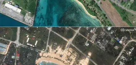 Il super tifone Sinlaku colpisce arcipelago delle Marianne, venti a 290 all'ora