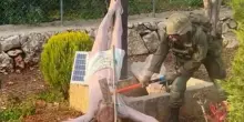 Un soldato IDF distrugge una statua di Ges&ugrave; in Libano: Israele lo punisce e sostituisce la statua