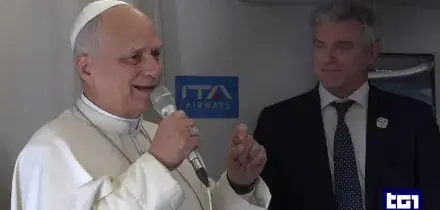 Papa Leone: "No alla violenza in Iran, il dialogo &egrave; l'unica via per la pace"