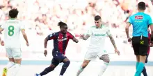 Bologna-Roma 0-2, la sintesi della partita