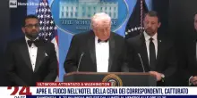 Una persona ha aperto il fuoco al Gala dei media, arrestata. Trump al sicuro