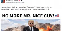 Trump: "Iran al collasso". Teheran replica: "Per noi la guerra non &egrave; finita con il cessate il fuoco"