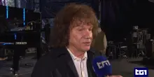 Cocciante ed Emma alle prove del Concertone del 1&deg; maggio