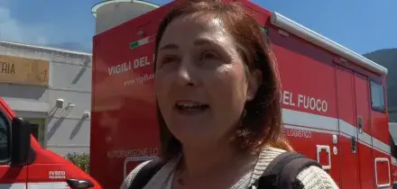 Residenti sfollati per l'incendio sul monte Faeta: "Siamo veramente spaventati"