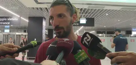 Flotilla, attivista italiano La Piccirella rientrato a Fiumicino: "Thiago e Saif da liberare subito"