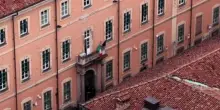 Il tribunale di Pavia nelle immagini dal drone