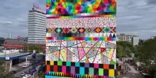Eurovision 2026, a Vienna svelato il pi&ugrave; grande murale mai realizzato in Austria