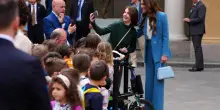 Il grande ritorno di Kate: in piazza a Reggio Emilia