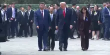 Bilaterale Usa-Cina, Trump in visita al Tempio del Cielo di Pechino