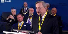 Draghi: "Gli Usa non garantiscono pi&ugrave; la sicurezza europea, e la Cina non &egrave; un'alternativa" - Video