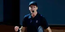 Sinner fermato dalla pioggia, partenza sprint contro Medvedev ma match rinviato