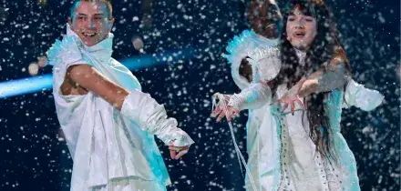 La finale di Eurovision, Belgio: Essyla trasforma il palco in una tempesta di ghiaccio