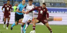 Cagliari-Torino 2 - 1, la sintesi della partita