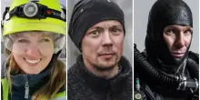 Chi sono i super sub finlandesi, Sami, Jenni e Patrik: scooter e rebreather