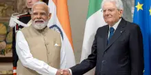 Narendra Modi in Italia, incontro con Mattarella e Meloni: focus su commercio e difesa