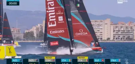 America's Cup, la partenza della 2&ordf; regata (VIDEO)