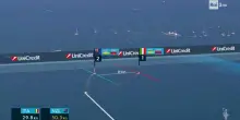 New Zealand sbaglia in avvio e Luna Rossa scappa nel Golfo degli Angeli