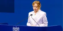Meloni all'assemblea di Confindustria: "Vi propongo un tavolo per la riforma della burocrazia"