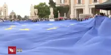 In Campidoglio la festa dell'Europa con le note di Bocelli. Metsola: "Essere in Europa &egrave; importante"