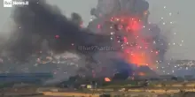 Malta: spaventosa esplosione in fabbrica fuochi d'artificio, due feriti