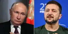 Zelensky scrive a Putin: "Incontriamoci per finire la guerra". Lo zar: venga a Mosca quando vuole