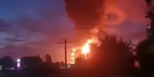 La citt&agrave; russa di Ust-Labinsk nel Territorio di Krasnodar attaccata da droni