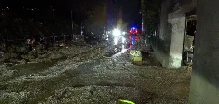 Maltempo, nubifragio nel comasco: colata di fango su Blevio