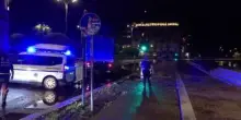 Como, allagamenti in centro sul lungolago