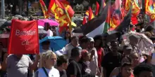Roma, parte corteo USB e collettivi contro remigrazione