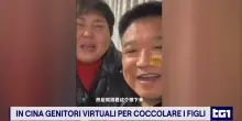 Cina, il boom dei genitori virtuali: affetto contro la pressione