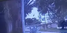 Scontro in volo tra elicotteri, l'istante ripreso da una telecamera di sicurezza