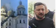 Massiccio attacco russo su Kiev, diversi morti. Zelensky: "Da Putin un messaggio a G7 e Ue"