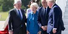 I leader G7 da oggi a Evian-les-Bains dopo l'accordo Usa-Iran. Macron: "La priorit&agrave; riaprire Hormuz"