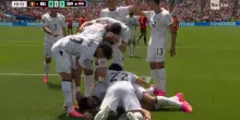 Belgio-Egitto, il gol di Ashour che porta in vantaggio i Faraoni