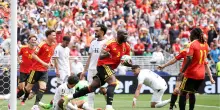 Belgio-Egitto, il gol di Lukaku che porta la partita sull'1-1