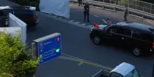 L'arrivo di JD Vance a Burgenstock per i colloqui con l'Iran