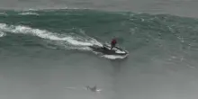 Rudy Ghiara va a caccia della lode sulle mega onde di Nazar&egrave;