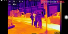 Paesaggio "infernale" dalle termocamere di Londra: immagini del caldo record