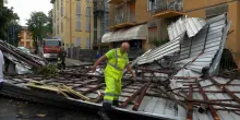 Maltempo, tetto scoperchiato in provincia di Parma