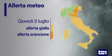 Il maltempo si sposta al Centro-Sud: temporali, vento e forti piogge