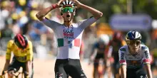 Tour de France: vince Del Toro, Vingegaard mantiene la maglia gialla