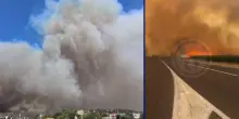 Francia, migliaia di evacuati per l'incendio sui Pirenei orientali