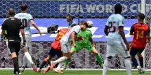Mondiali, Spagna-Belgio. La rete del pareggio belga con De Ketelaere. Video