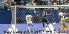 Il gol di Lautaro che porta in vantaggio l'Argentina